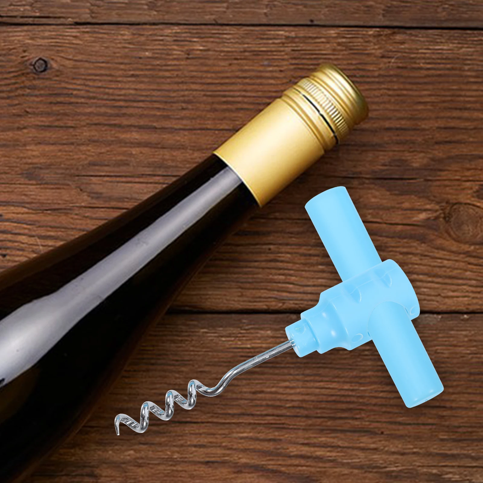 

Stainless Steel Opener Corkscrew Bottle Gadget Pocket Travel Outdoor Picnic Party Tool Beverage Canned Opener Funny