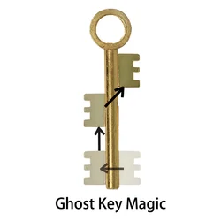 Teleport Magic Key Moving Key Magic Tricks  Close Up Street Illusions Gimmick Props Joke Toy Easy to do Magia