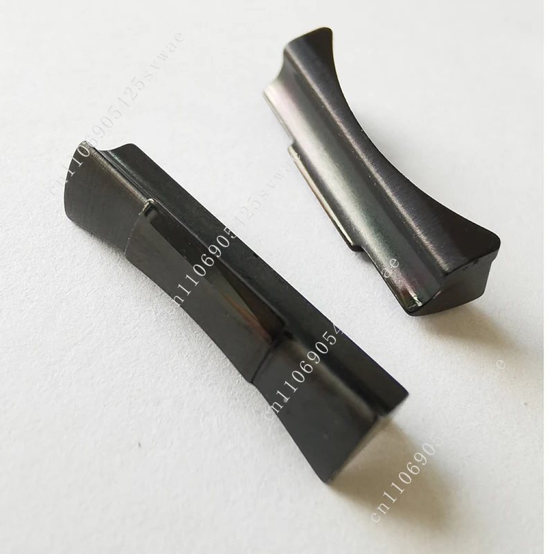 Collegamento Terminale con maglie curve solide da 20 مم، argento، oro، nero، oro rosa، Solo per l'orologio RLX Day-tona SUB