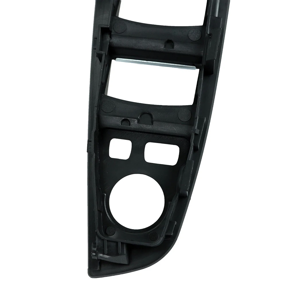 Front Left Door Switch Panel Black Driver\'s Side 51417225873 ABS Double-sided Tape Front Left High Quality 1pcs