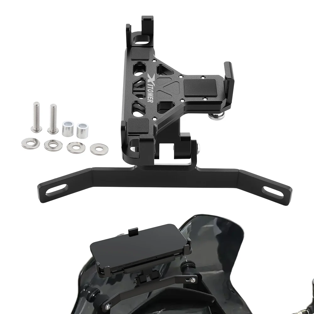 Phone Holder Bracket Motorcycle GPS Mount GPS Bracket Navigation Bracket Adapter V85TT 2019 2020 2021 2022 2023 For Moto Guzzi
