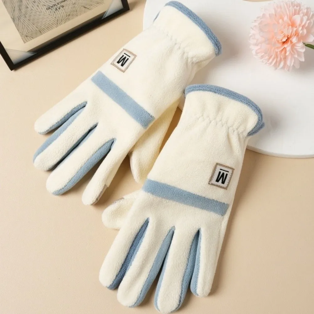 

Женские теплые перчатки с сенсорным экраном, ветрозащитные изящные перчатки для холодной погоды, утепленные зимние перчатки с теплой подкладкой на осень-зиму