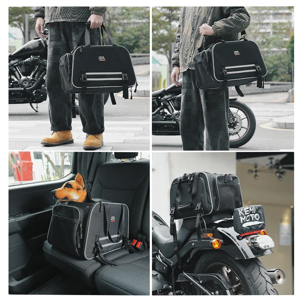 Motorcycle Dog/Cat Carrier Bag 20lbs Portable Pet Carrier Airline Approved for Touring Street Glide Road Glide Road King Pet Bag