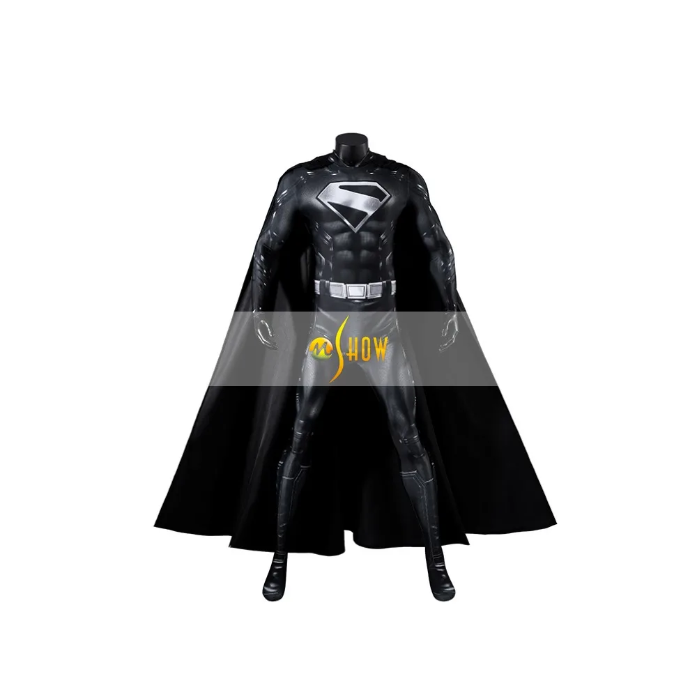 

Legacy Clark Kent Cosplay Costumes Clark Kent Jumpsuit 3D Print Bodysuit with Cloak Halloween Outfit Adult Men