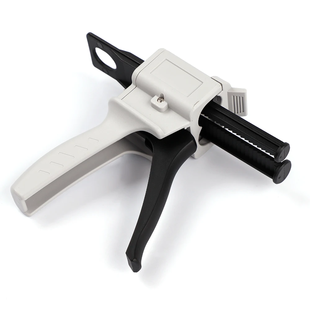 Imagem -03 - Pistola Dispensadora de 50ml Pistola de Cola Epóxi 1:1 2:1 Pistola de Distribuição Mista de Impressão Pistola de Cola ab de Dois Componentes