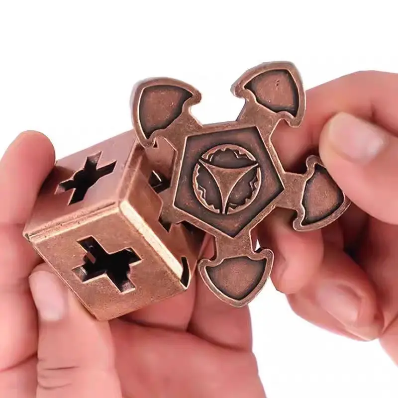 

Волшебные металлические головоломки-головоломки, развивающие игрушки для детей, подростков, логический тест IQ, отрягивание, вызов разума