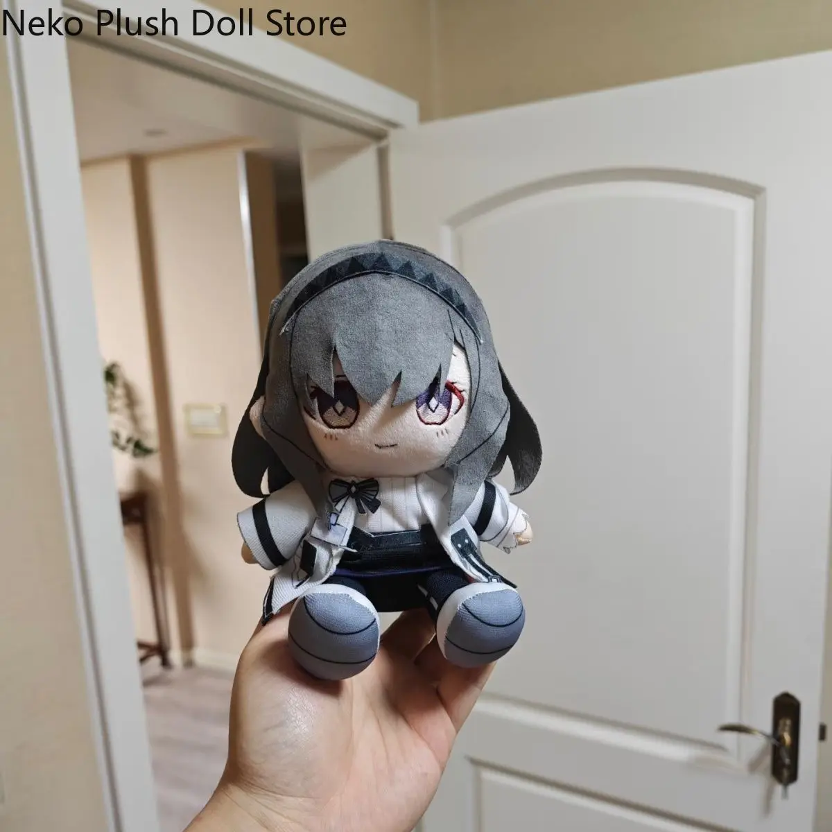 Arknights Priestess Anime 20cm Soft Plush Stuffed Doll Body Cosplay Cartoon Sitting Posture Dolls Mascot Student Fans Gift