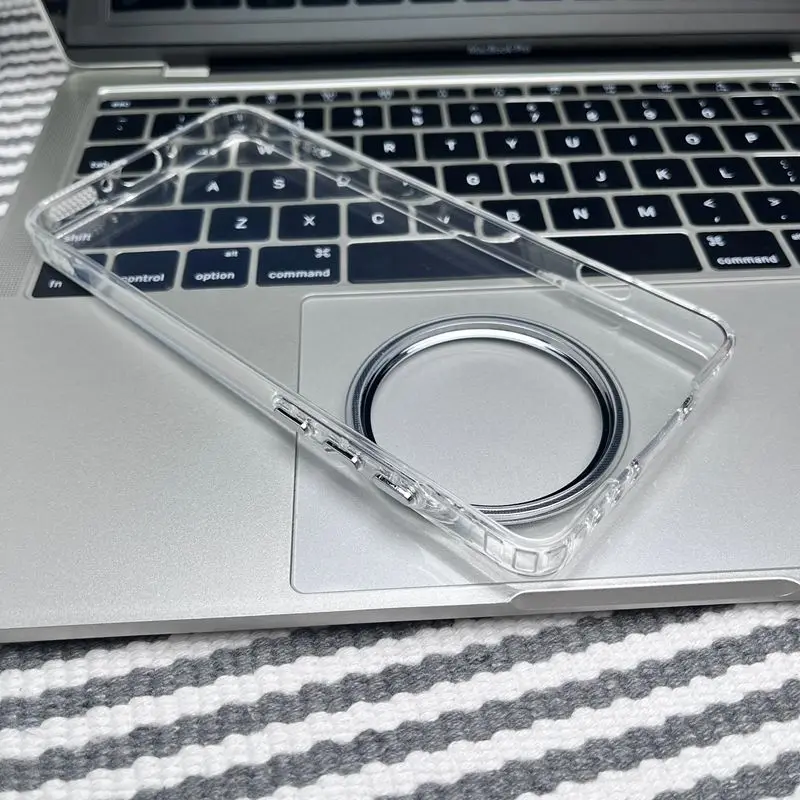 حافظة لهاتف Oneplus 13 13R 13T 13S فاخرة عالية الاختراق، غطاء مغناطيسي كبير صديق للبشرة لهاتف Oneplus 13 Bumper Funda