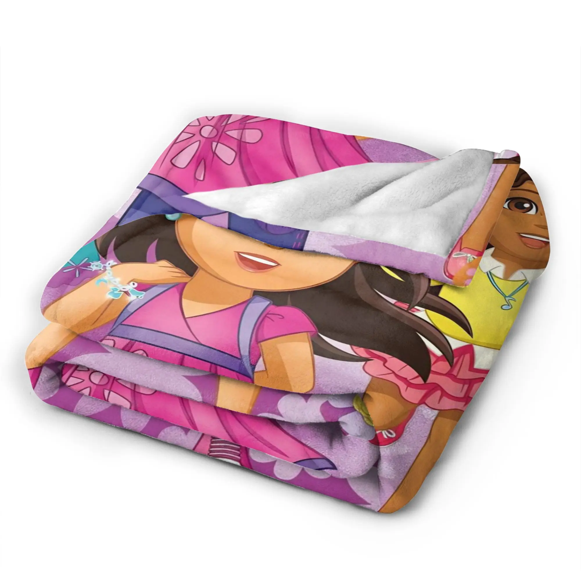 البطانيات الدافئة نزهة دوراس اكسبلورر الفراش يلقي الفانيلا المفرش للمنزل ديكور الجدة غطاء سرير أريكة #5