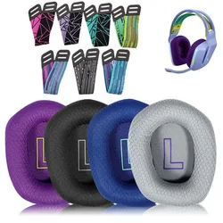 Poyatu G733 Earpads Headband for Logitech G733 G 733 Lightspeed Headphones Replacement Ear Cushions Pads Head Band Repair Part