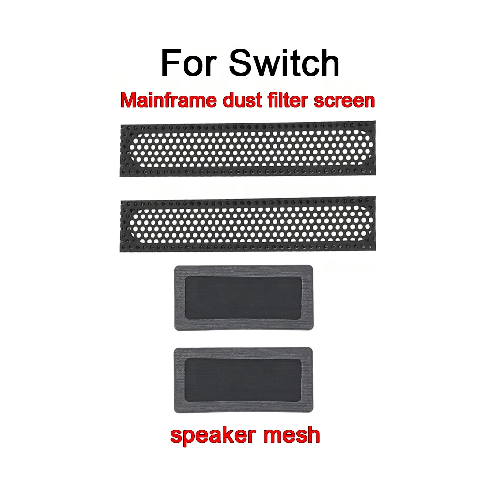 1/2/5Set Speaker Dust Mesh Repair Parts For Switch/Switch Lite Console Back Cover Dust‑proof Net Replacement