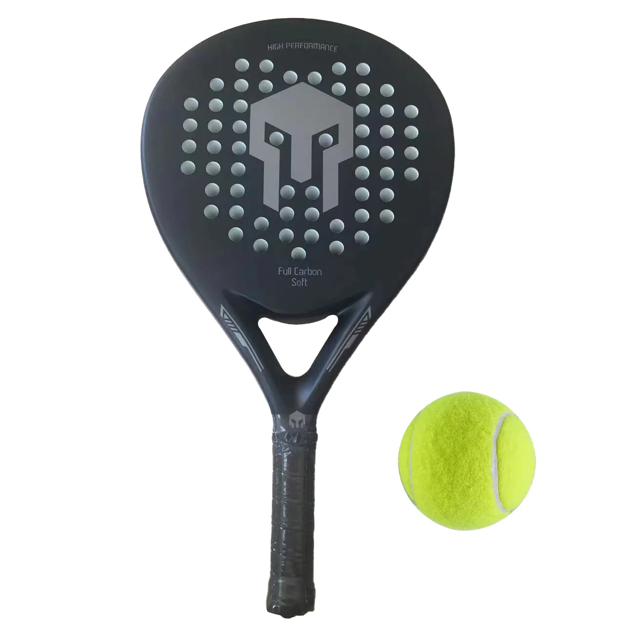 NewchanceCustom Professional 12K 18K Carbon Fiber Padel Racquets OEM Paletas Pelotas with Custom Logo Polyester Net Material