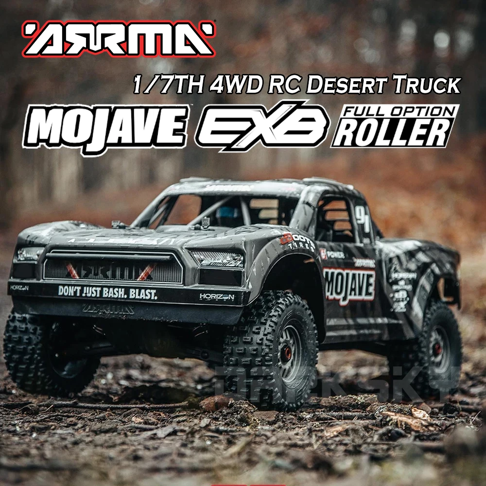 

ARRMA MOJAVE EXB RC Desert Truck 1/7 Electric Remote Control Model Cars Empty Frame Version Adult Children's Toys