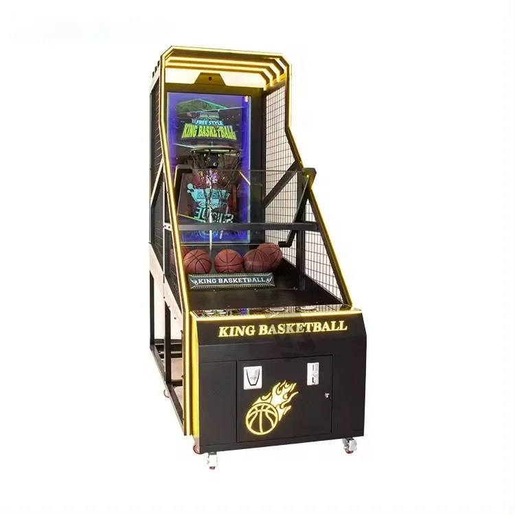 Commercial Coin Operated Shooting Machine Street Basketball Arcade Game Machine