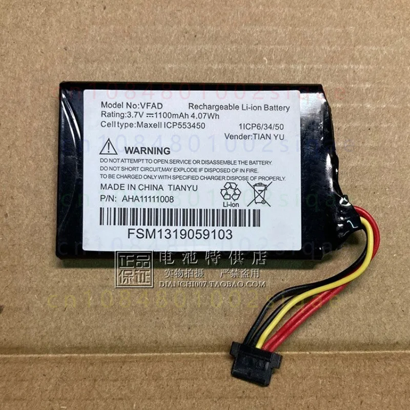 1pcs FOR TomTom Go 5000 5100 6000 6100 6200 9000 GPS Replacement Battery VFAD AHA11111008