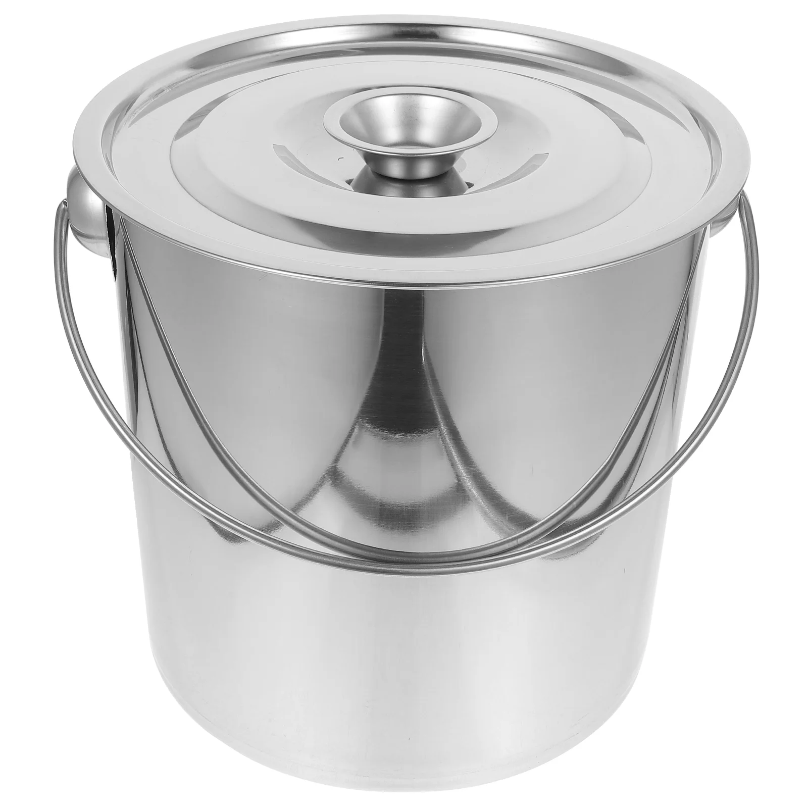 Fireplace Cleaning Bucket Indoor Ash Holder Metal For Ashes Furnace Stainless Steel Coal