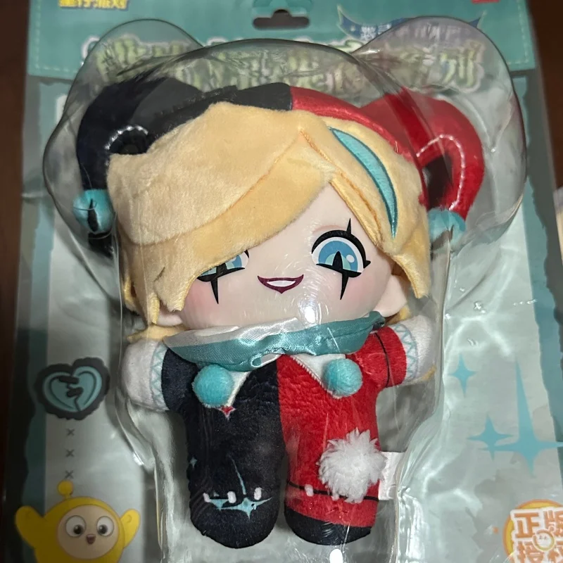 Original Eggy Party Blazing Clown Aba Plush Doll Bag Pendant Head Can Rotate Soft Stuffed Collectible Character Toy For Game Fan