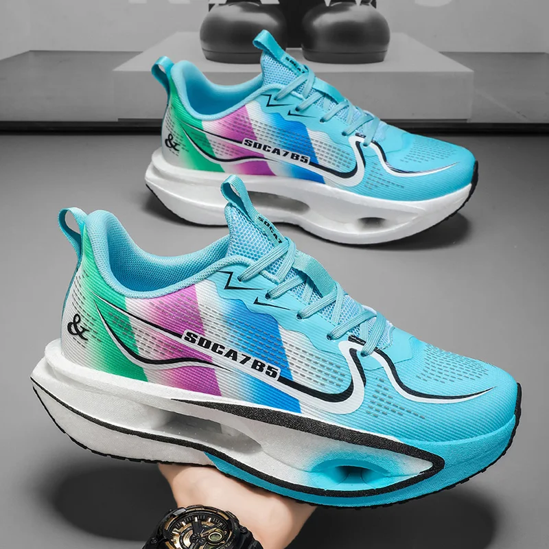 

Carbon Plate Running Shoes Men Anti Slip Athletic Sports Shoes Breathable Walking Shoes Professional Marathon Men Women Sneakers