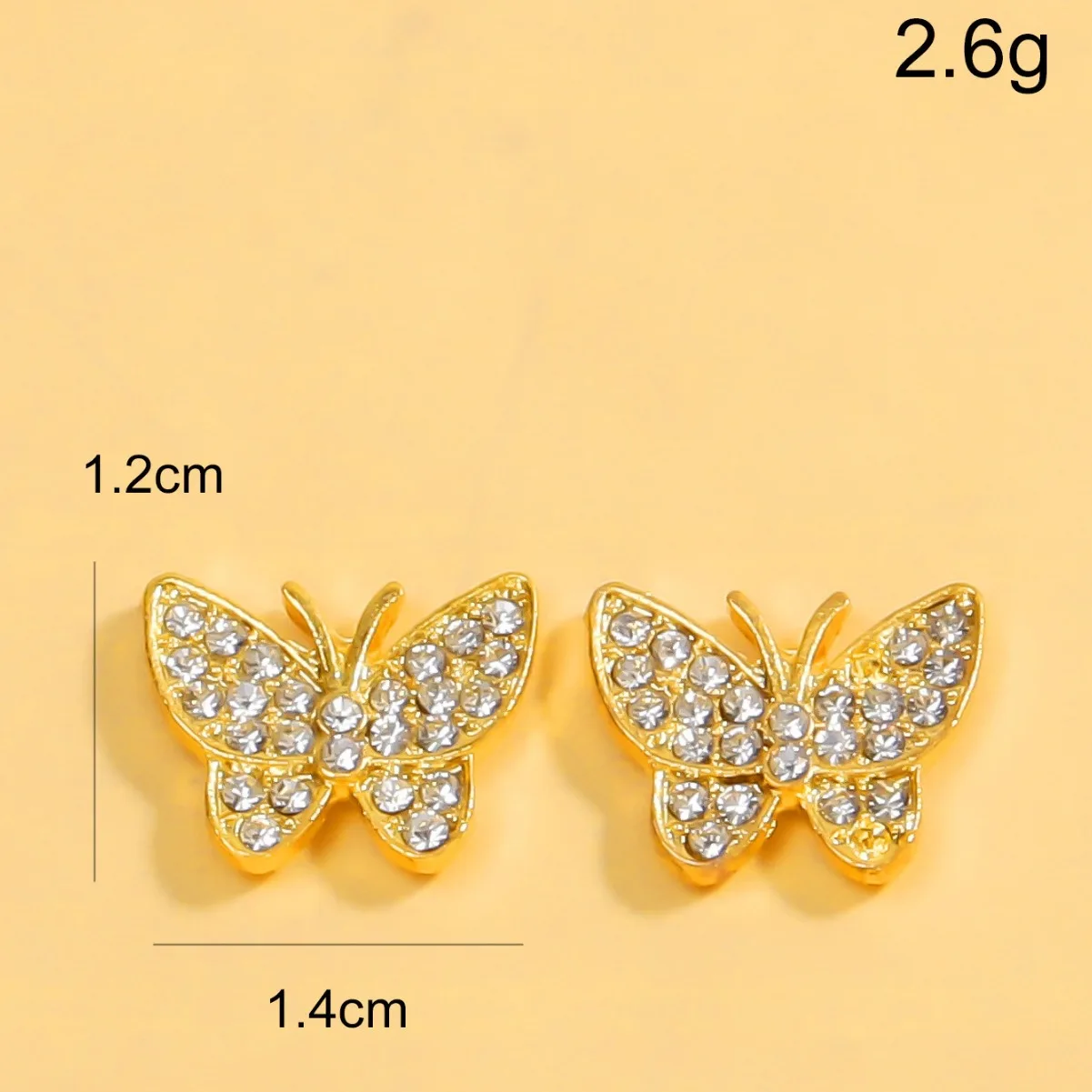Stonefans Butterfly Rhinestone Chest Stickers Jewelry for Women Rhinestone Non Piercing Body Jewelry Accessories Festivel Gift