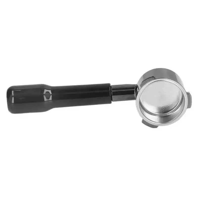 Portafiltro de café de aleación de Zinc, 51mm, sin fondo, 3 orejas con mango, piezas de máquina de café