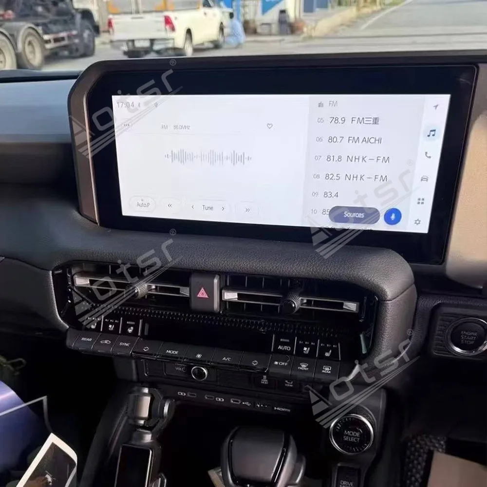 12.3 ''أندرويد 14 لتويوتا أفرلورد برادو LC250 2024 نظام تحديد المواقع والملاحة Carplay راديو السيارة HD شاشة تعمل باللمس ستيريو وحدة رئيس السيارات #2