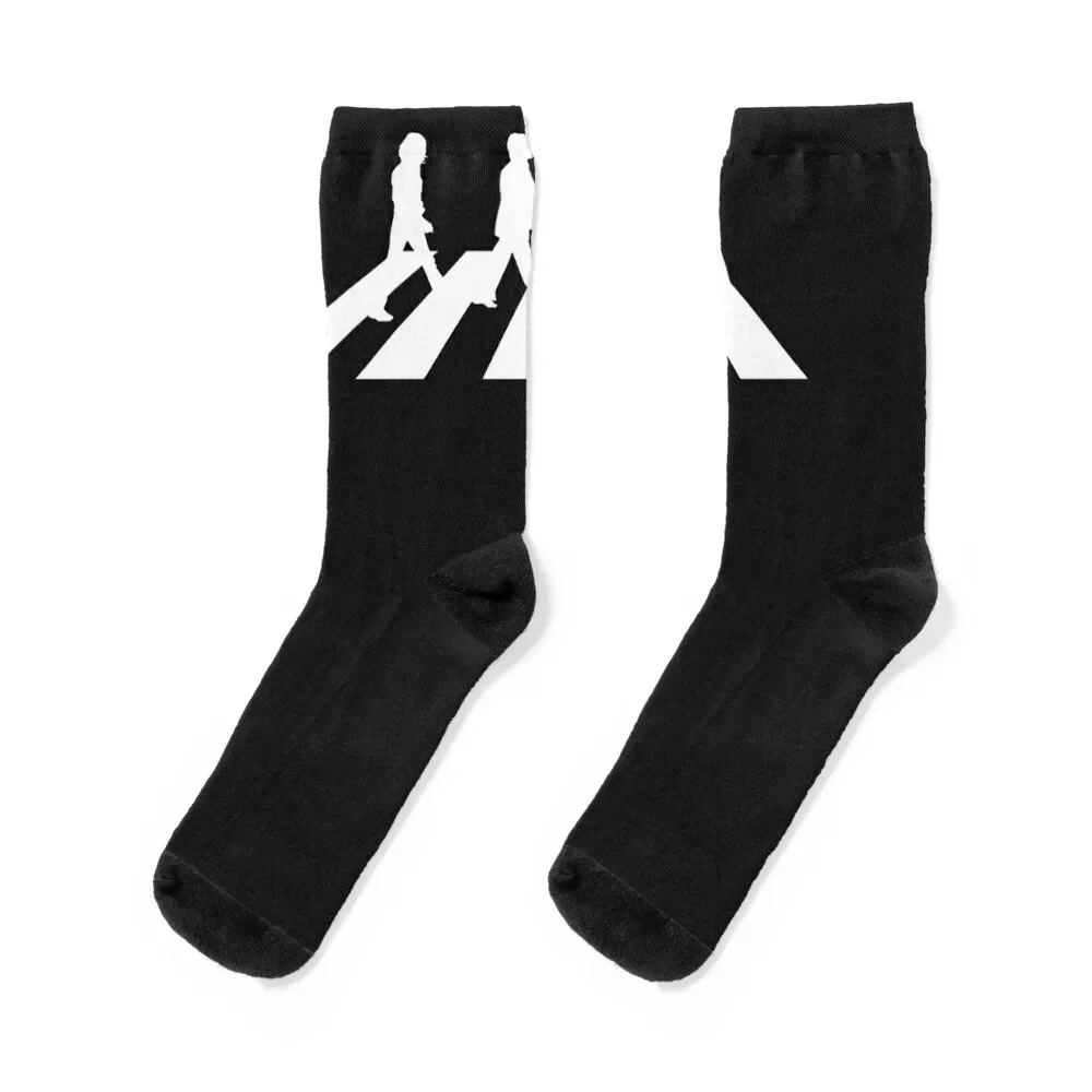 

Minimalistic Abbey Road Socks FASHION new year cartoon Socks Male Women's