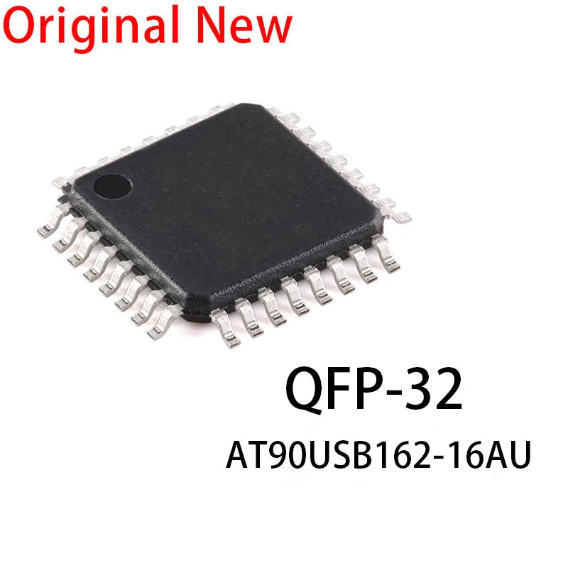 1PCS New and Original AT90USB 162-16AU QFP32 AT90USB162-16AU TQFP-32 AT 90USB162-16AU QFP-32 AT90USB162-16 AU