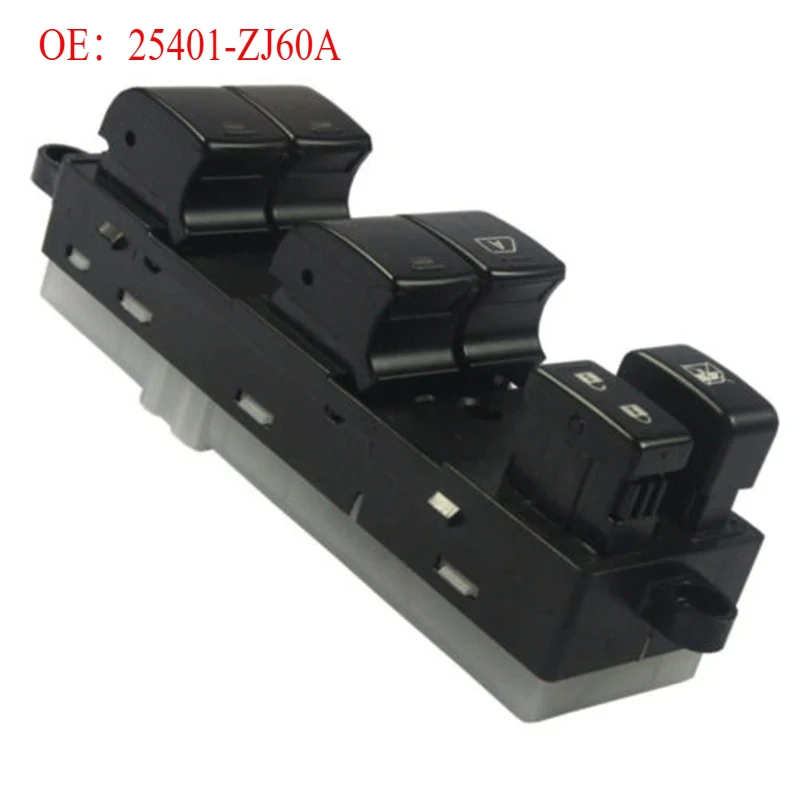 

For Nissan Sentra 2008-2012 25401-ZJ60A Electric Power Window Master Switch Glass Lifter Switch 25401-ZJ60A