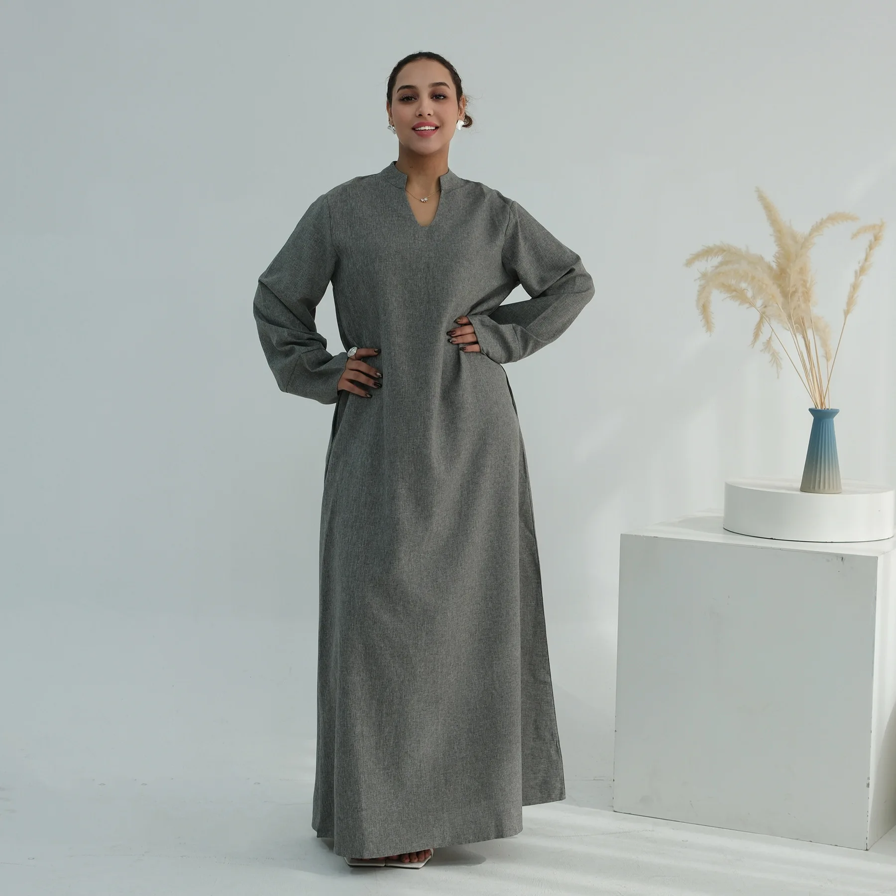 

2026 Ид Джеллаба, скромное мусульманское платье, женское платье Рамадан Абая Дубай, кафтан Femme Musulmane, Vestidos, халат, исламская одежда, Джалабия, новинка