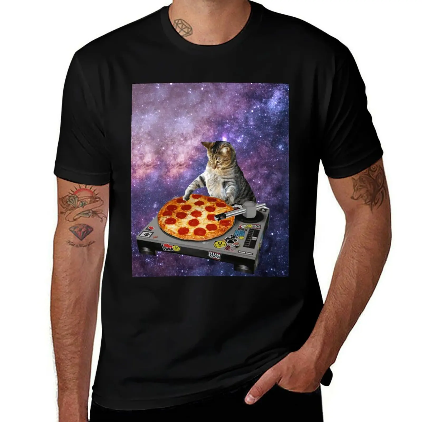 Space Cat Dj T-Shir…