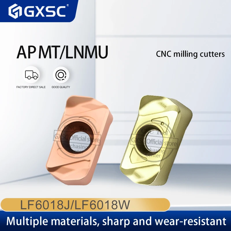 

LNMU0303ZER-MJ LF6018W LF6018J APKT160420-DM LF6018W Токарный станок с ЧПУ Фрезерные лезвия Резак Высокотемпературный сплав Режущий инструмент Вставка