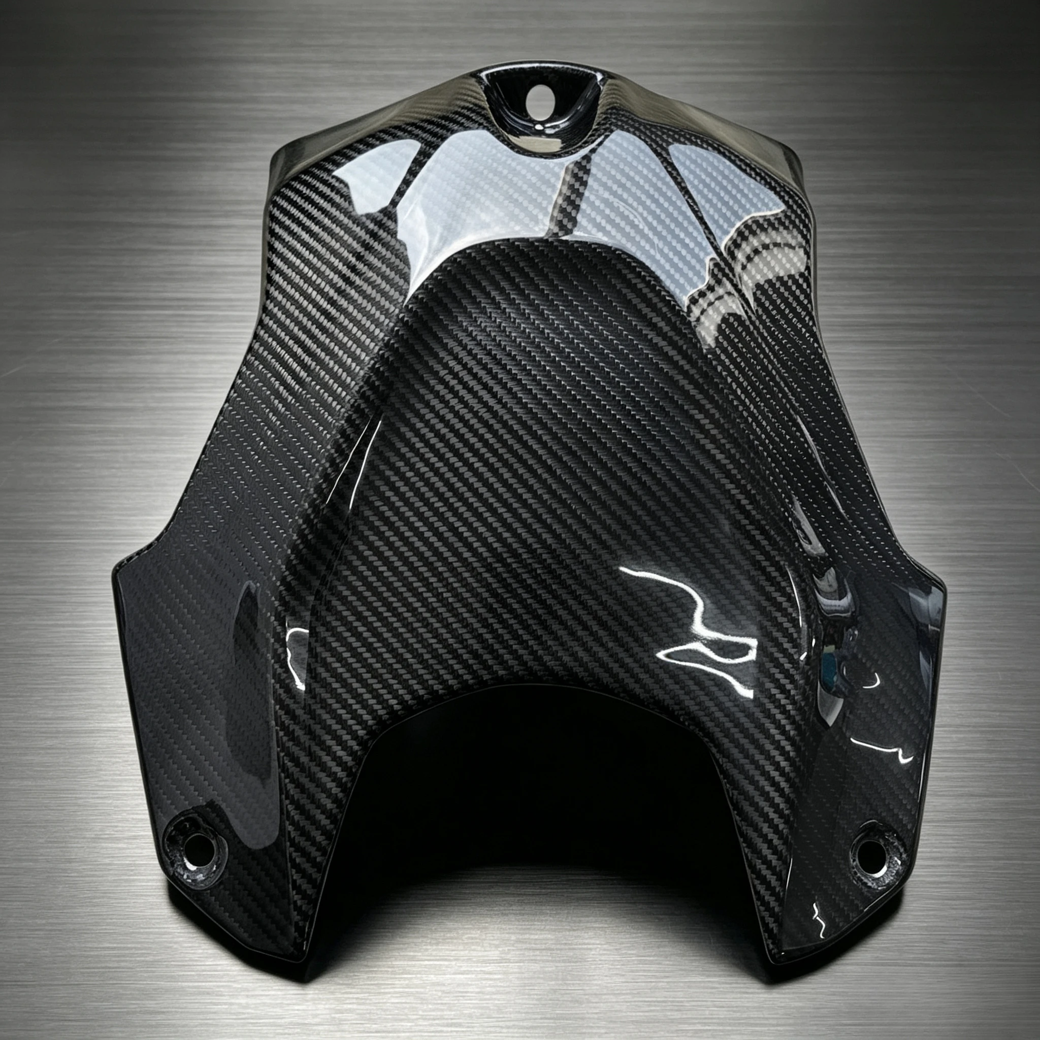 Carbon Fiber Motorcycle Front Fuel Tank Guard Fairing Cover Anti‑scratch Protector For BMW S1000R S1000RR M1000RR 2019‑2024