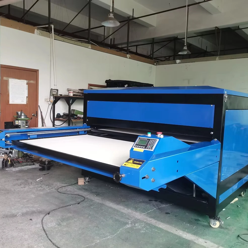 Shenghua CY-001B Fully Automatic Pneumatic Big Size Double Station Sublimation Heat Press Machine 110X170cm Large