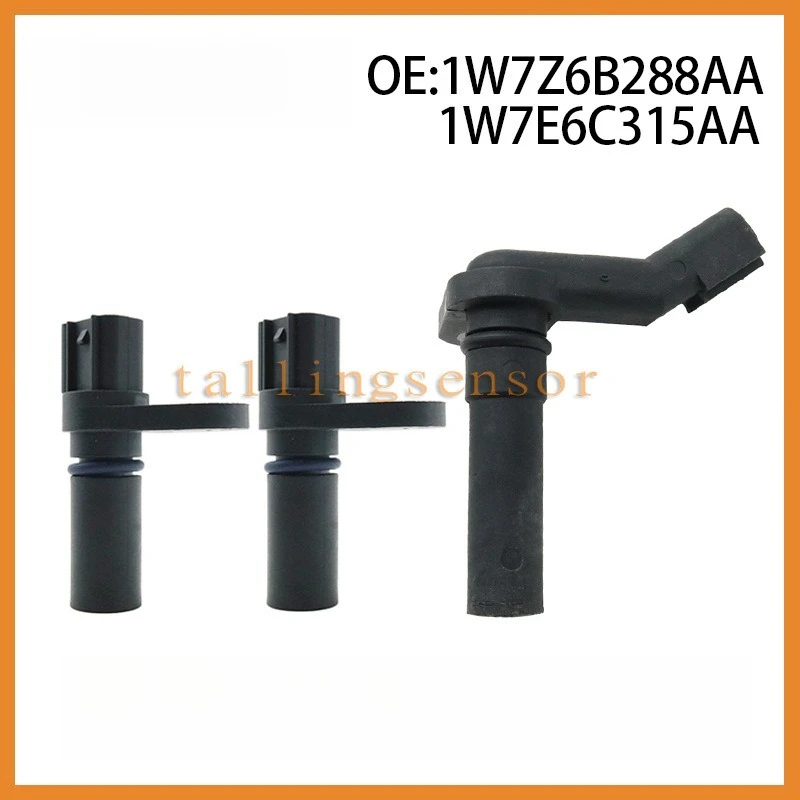 

1W7Z6B288AA 1W7E6C315AA Camshaft/Crankshaft Position Sensors 1 Set for Ford Mondeo F-150 E-150 E-250 E-350