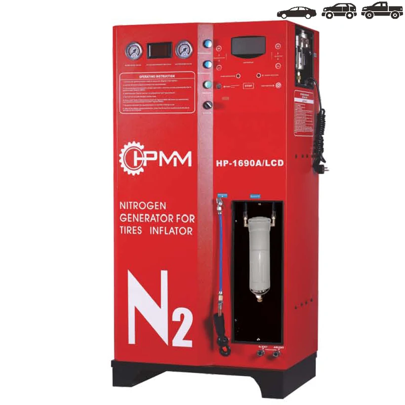 high purity nitrogen generator for car tire nitrogen generator full automatic nitrogen tire inflator