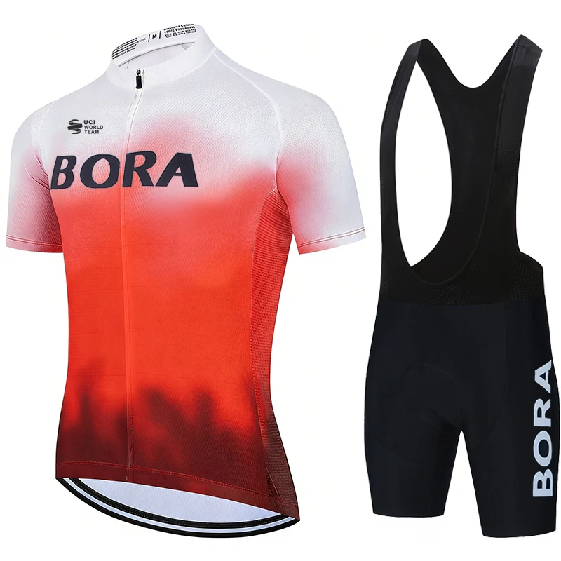

Cycling Clothes UCI BORA Men's Mtb Pants Blouse Bicycle Set Bike Tricuta Man Jersey Uniform Clothing Mens Sports Shorts Outfit