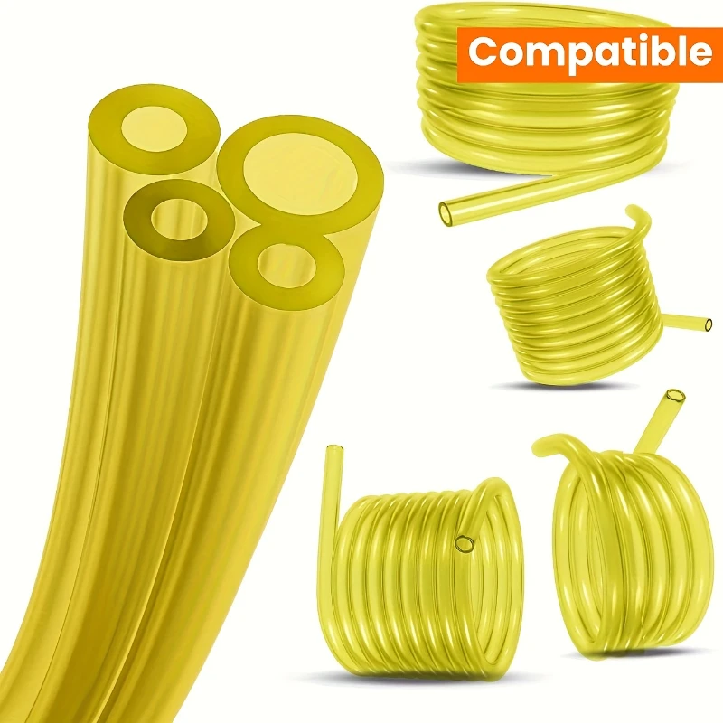 4PCS For String Trimmer Chainsaw Saw Blower Grass Cutter Brushcutter Fitting Petrol Fuel Gas Line Pipes Hoses Petrol Line