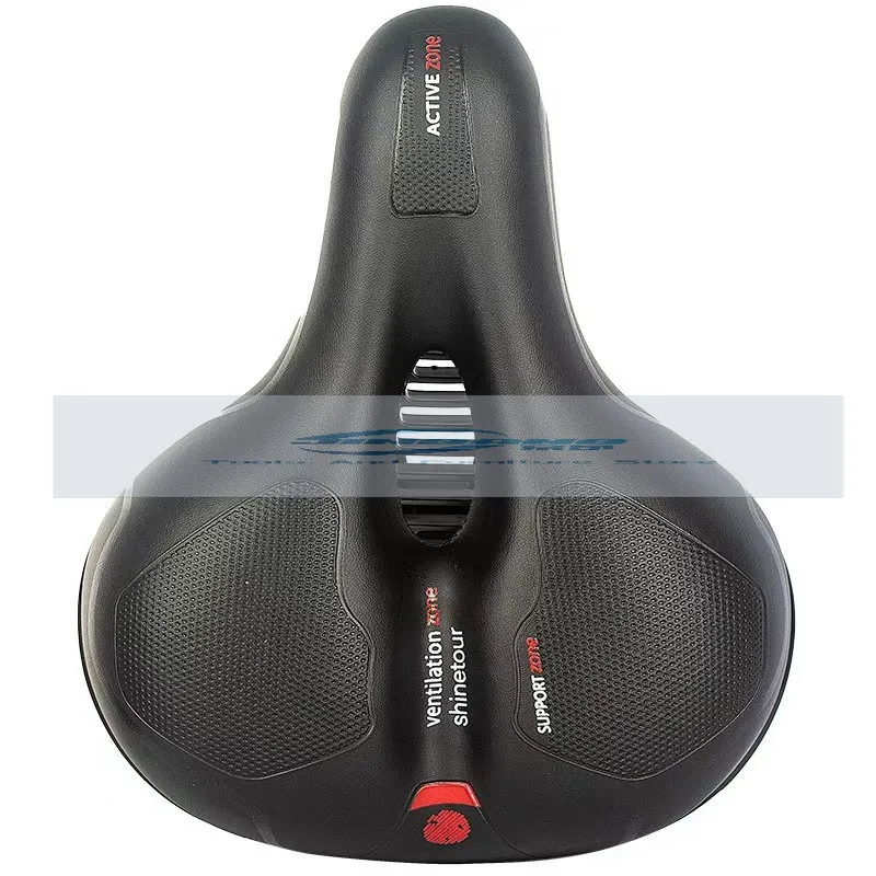 

Bicycle Saddle Mountain Bike Seat Cushion Hollow Big Butt Shock Absorber Ball Medium Empty Seat Bag