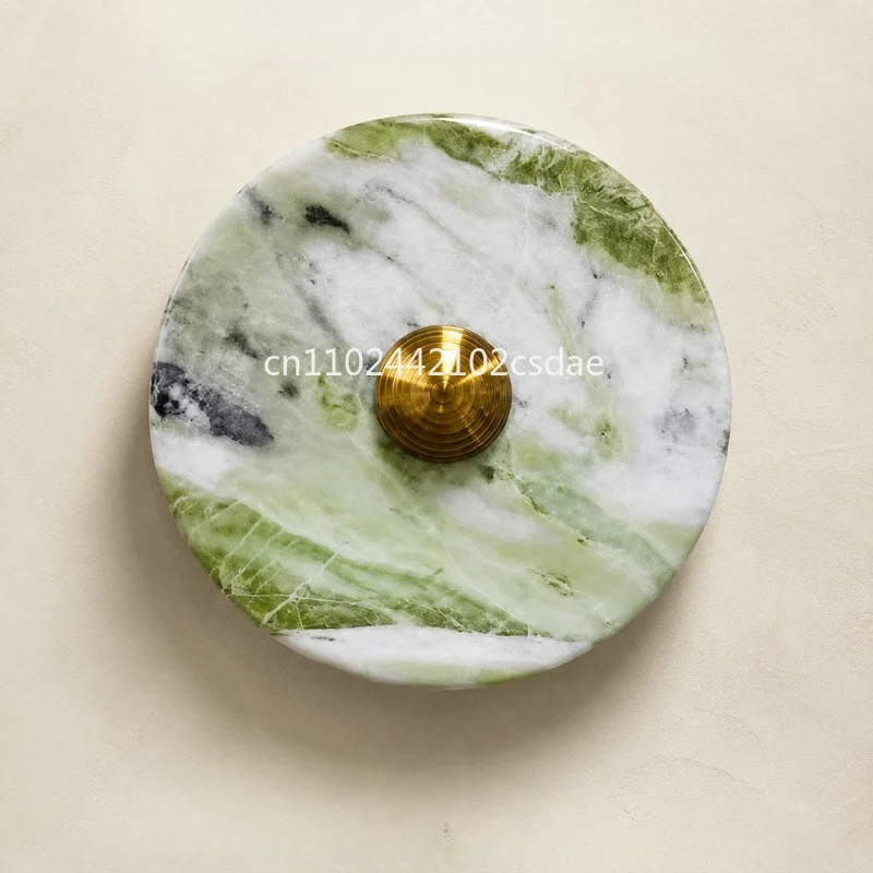 2027 New Modern Colored Marble Wall Lamp for Living Room Study Dining Room Entrance Hall Bedroom 20cm 25cm