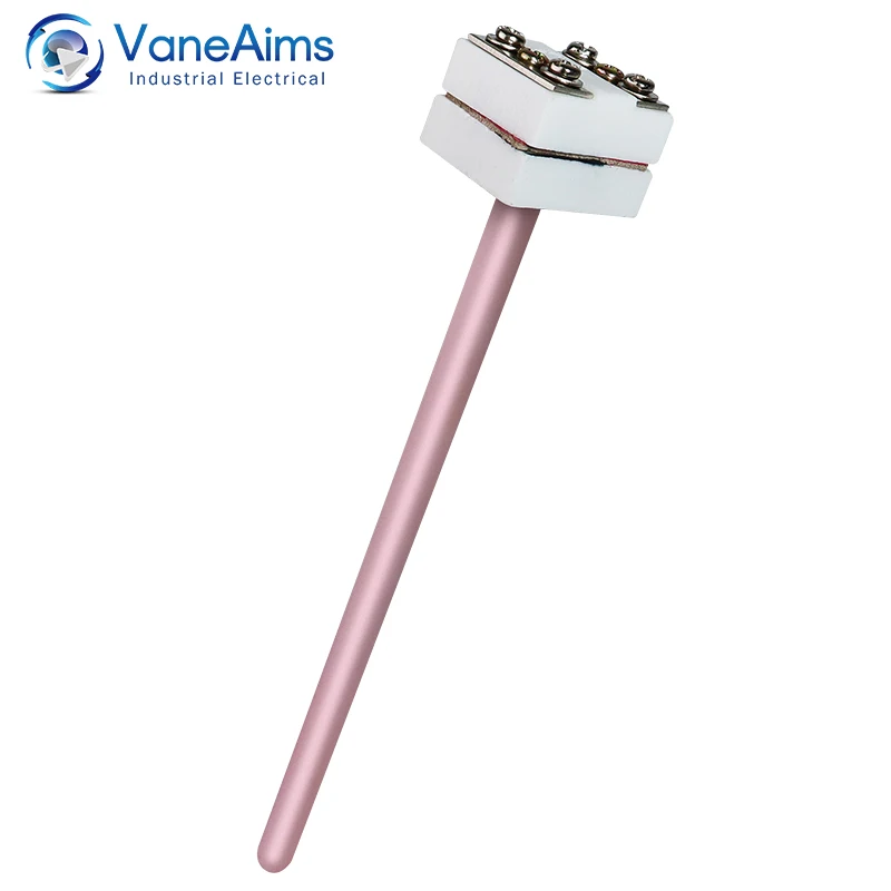 S Type Thermocouple Temperature Sensor WRP-100 Platinum Rhodium Thermocouple 150mm 225mm Temperature Probe 0-1300℃ VaneAims