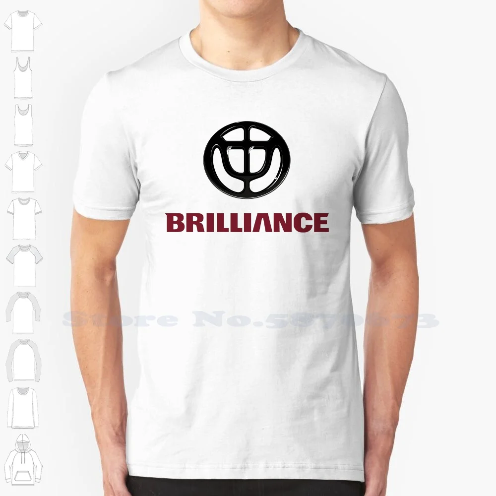 Brilliance Logo High-quality T Shirts Fashion T-shirt New 100% Cotton Tee