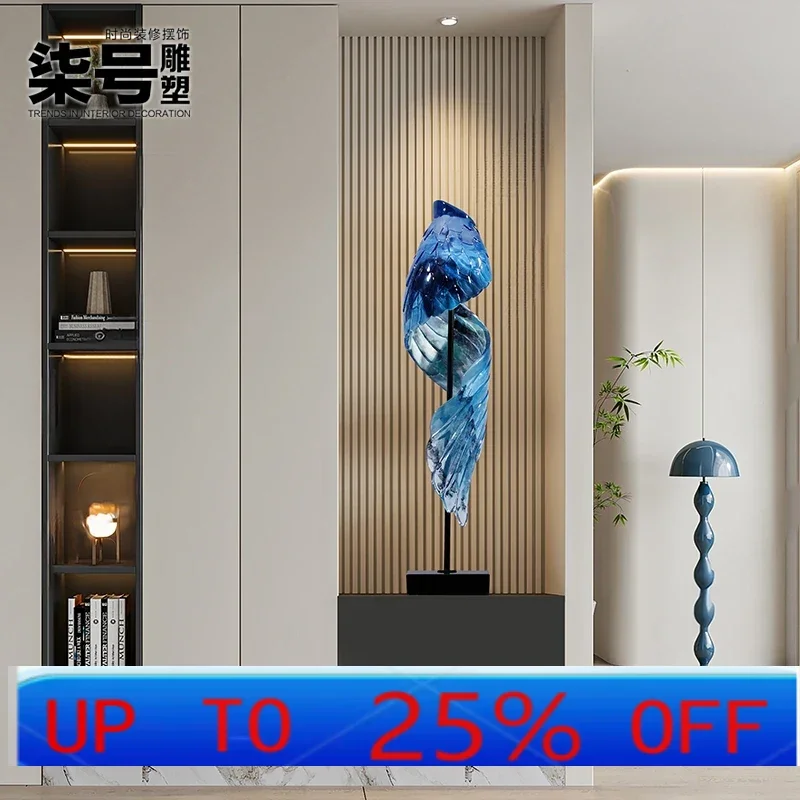 

lmm model room living room entrance decoration light luxury transparent resin ornament hotel handicrafts
