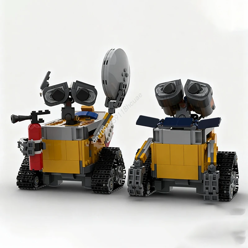 

586 шт. MOC робот для обработки отходов IMPROVED модель Диснея, строительные блоки, образовательные игрушки на день рождения, сборка рождественских подарков