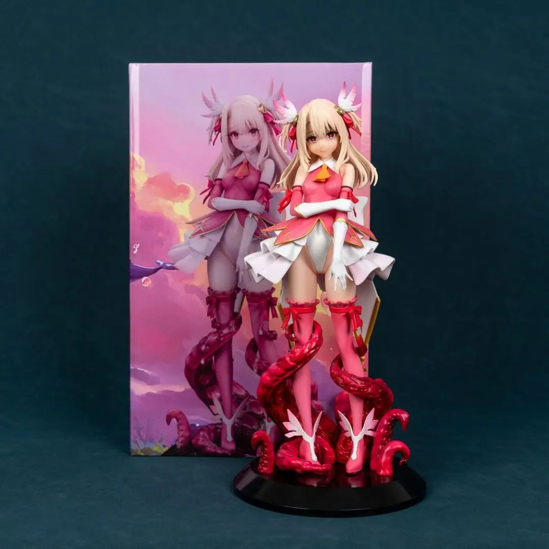 

29cm Illya Magic Girl Anime Figure Pvc Statue 29cm Tentacle Base Desktop Decoration Collectible Model For Adult Anime Fans
