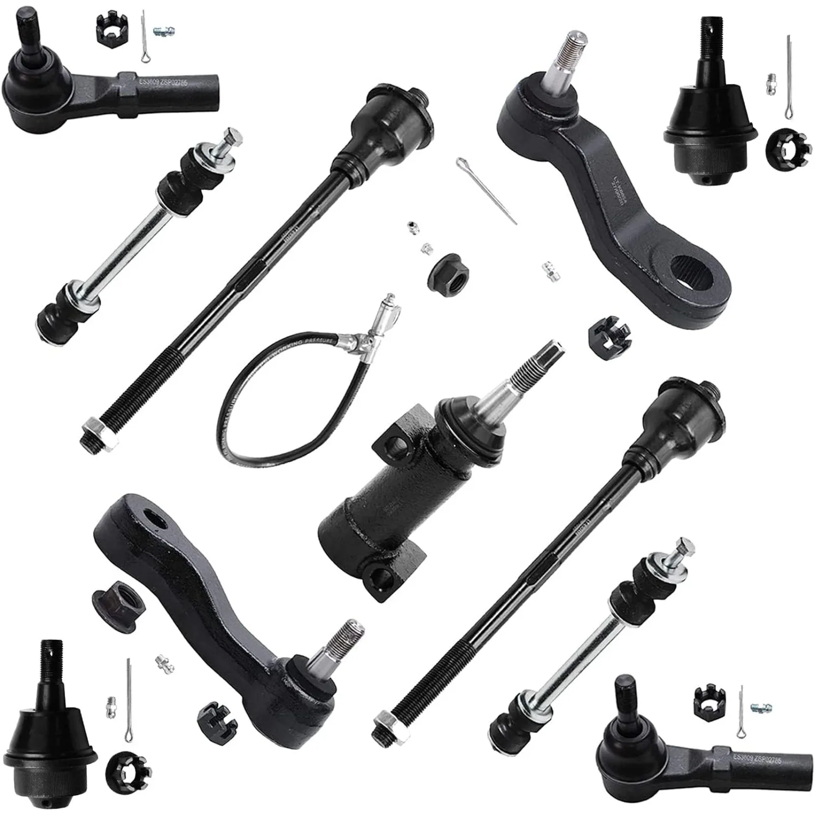 US  Front End 11pc Suspension Kit for Chevy Silverado Sierra Avalanche Suburban GMC Yukon XL 2500 3500 HD Hummer H2