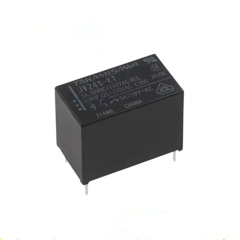 Power Relay Socket, JV12S-KT, JV24S-KT, JV12 KT, JV24-KT, 4Pin, 5A30VDC, 12VDC, 250VAC, 100% New