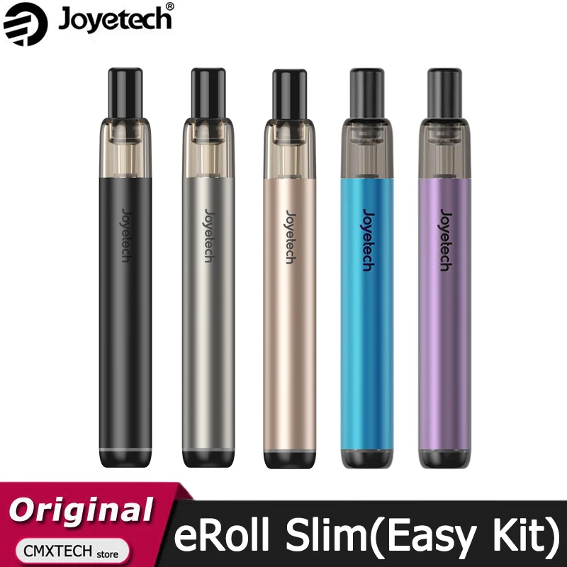 Joyetech-ERoll عدة مرذاذ ضئيلة ، المرذاذ السجائر الإلكترونية ، الأصلي ، 13 واط ، بطارية 480 مللي أمبير ، 2 مللي ، 1.0ohm خرطوشة جراب ، 2 مللي