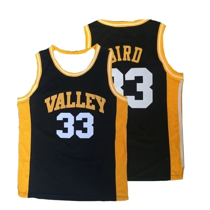 2024 Basketball Jerseys Valley Alternate High School 33 Bird Top Children Vest Student T Shirt Kids Men Tee Train Boys Clothes