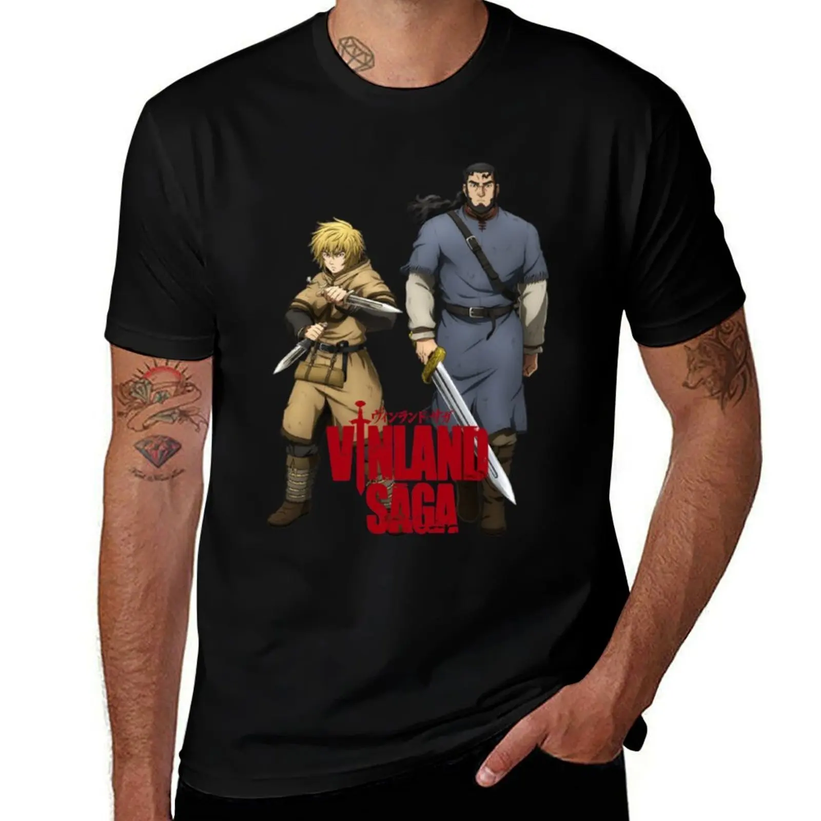 

Vinland Saga T-Shirt anime t shirts for man cotton t shirt pack T-Shirt
