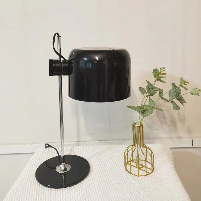 

Nordic LED Table Lamp Simple Metal Shade Table-Light for Reading Room Gold Table Lighting LED Decorative Desk Light Iron